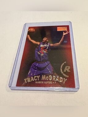 Tracy McGrady Rookie RC 1997 Skybox Premium Basketball Card # 79 Vintage